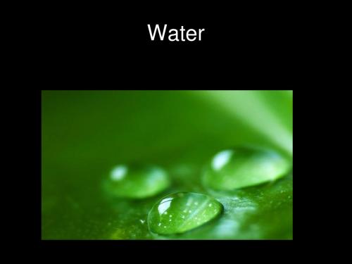 U5 Water talks