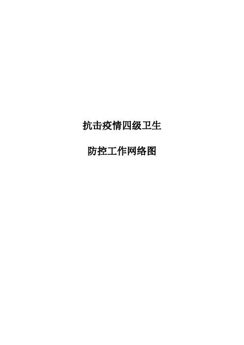 学校抗击疫情四级卫生防控工作网络