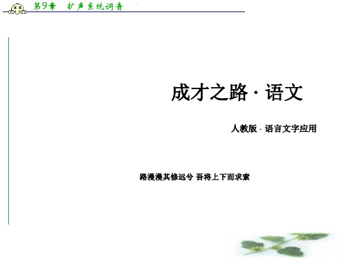 人教语文选修《语言文字应用》课件 第1课 第2节 古今言殊——汉语的昨天和今天