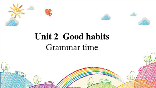 译林版(YL)六年级英语下册 教学课件Unit 2 Grammar time 课件