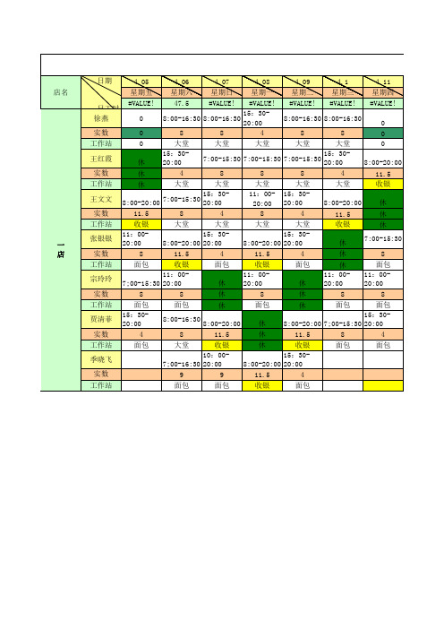 新建 Microsoft Excel 工作表