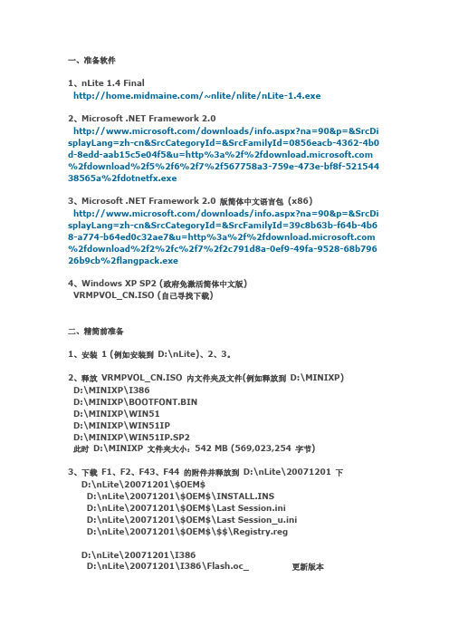 nLite 精简一步一步详细教程