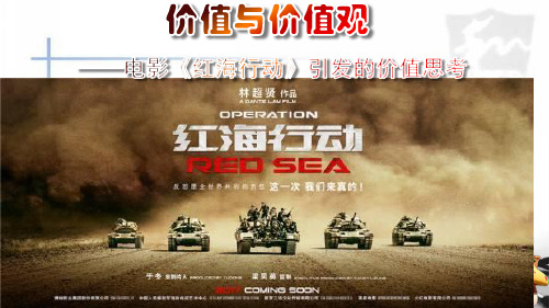 人教版高中政治必修四12.1价值与价值观教学课件1