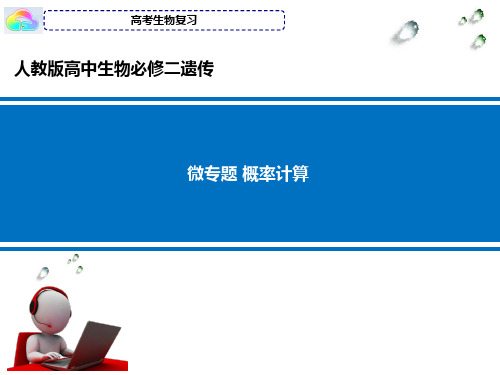 高中生物必修二遗传微专题1 概率计算