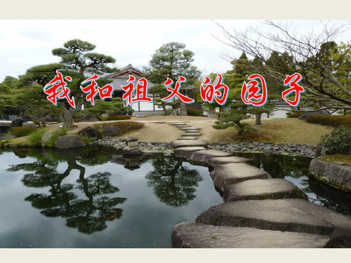 苏教版五年级下语文课件-19 我和祖父的园子 (共PPT)