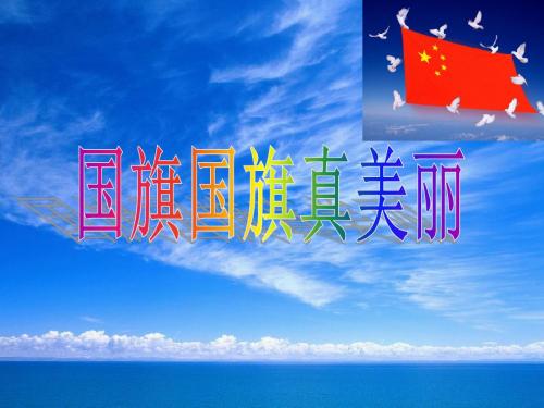 小学 二年级 道德与法治 11课《国旗国旗真美丽》优质课课件优秀 (5)