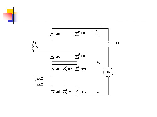 单相桥式可控整流电路