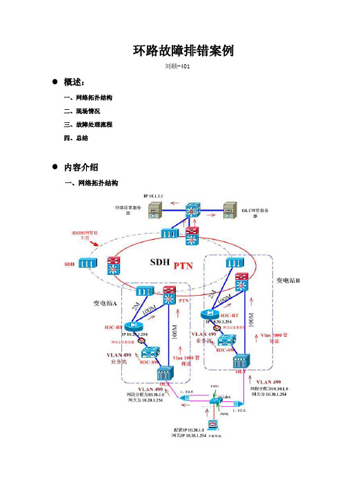 ONU环路故障排除案例