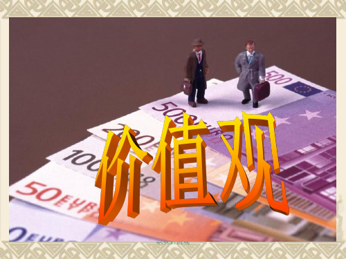 职业价值观 ppt课件