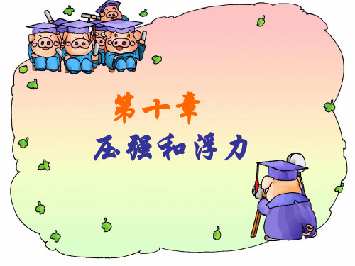 压强和浮力复习ppt 苏科版优质课件优质课件
