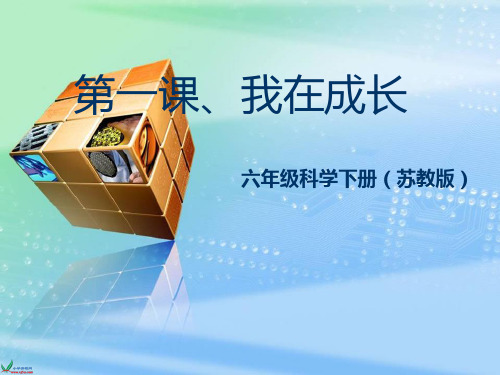 六年级下册科学课件-1.1 我在成长(43)-苏教版