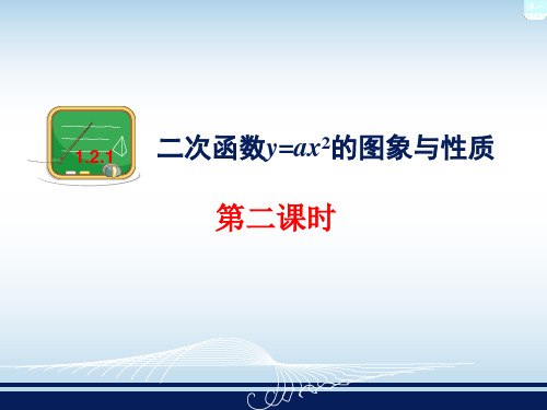二次函数图象和性质2精品PPT课件