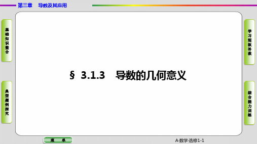 导数的几何意义习题课2
