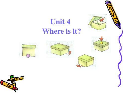 Unit 4 Where is it 课件 1