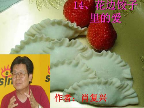 14《花边饺子里的爱》课件(语文S版六年级上册课件)新
