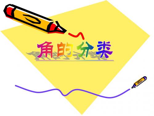 角的分类1 90