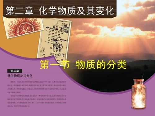 第一节 物质的分类(第一课时)