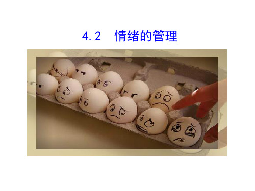 4.2情绪的管理 (共23张PPT)