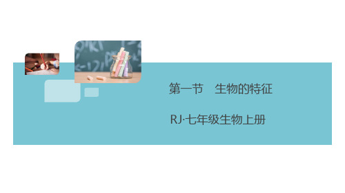 人教版七年级生物上册第一单元第一章习题课件