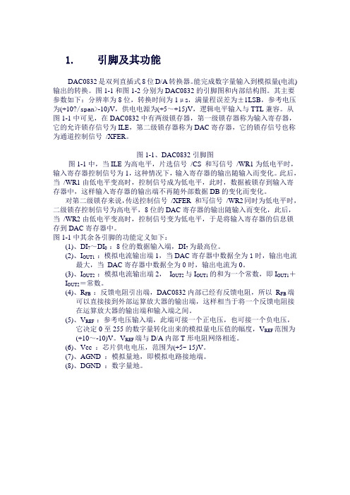 DAC0832中文资料