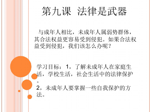 第九课__法律是武器__