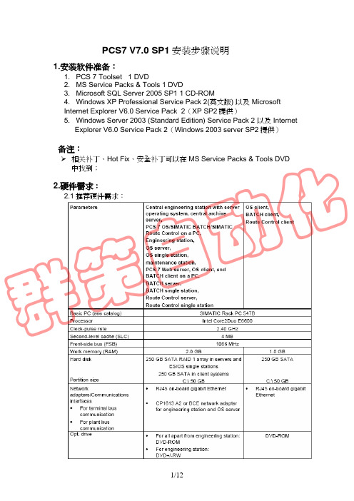 pcs7安装