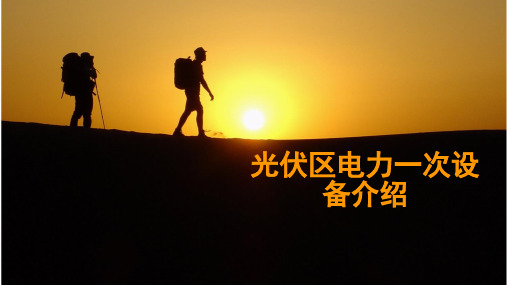 光伏电站光伏区一次设备讲解