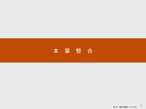 2019-2020学年高二数学人教A版选修1-2课件：第1章 本章整合