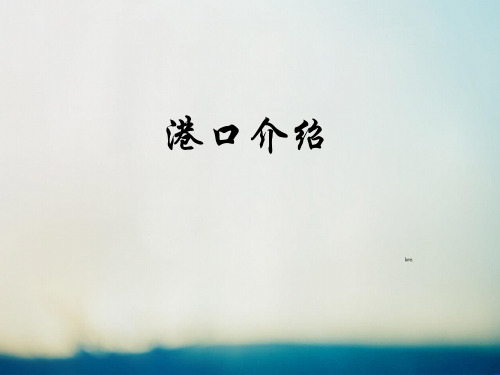 港口介绍