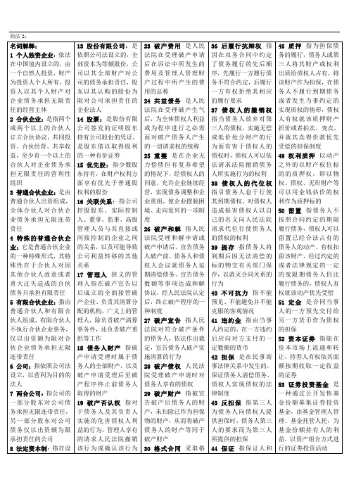 自考商法二