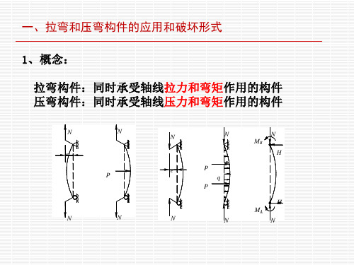 拉弯与压弯构件