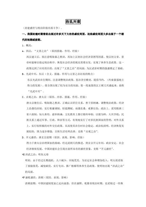 12治乱兴衰
