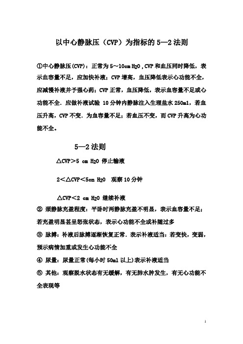 补液原则