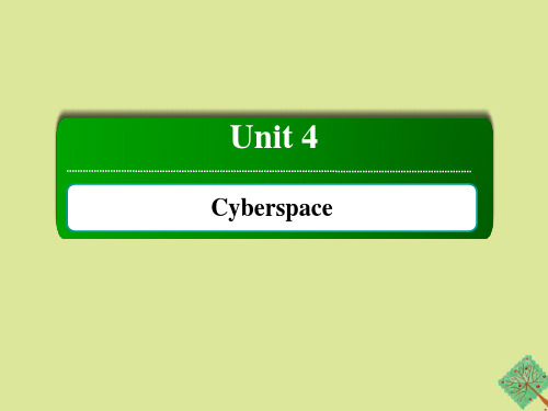高中英语Unit4CyberspacePeriodThreeLesson3 课件北师大版必修2