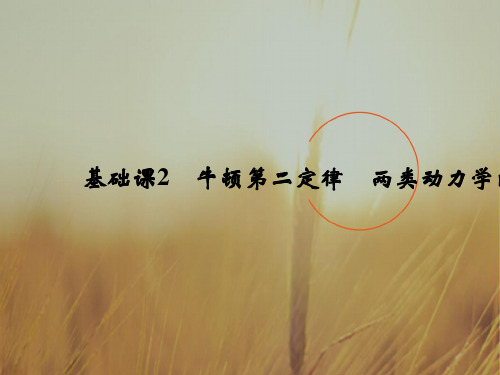 2019版总复习高中物理课件：第三章 牛顿运动定律第三章 基础课2-x 精品