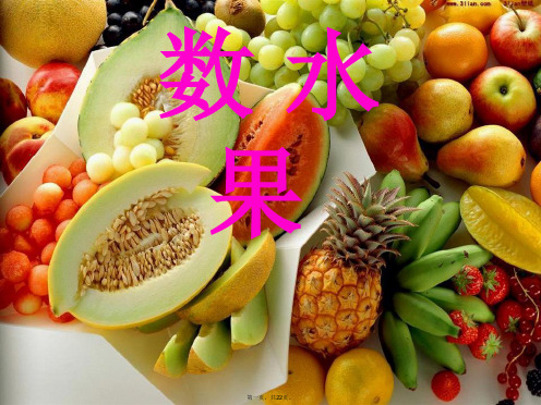 二年级语文下册 第一单元《数水果》课件2 西师大版
