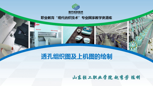 透孔组织图及上机图的绘制PPT资料优秀版