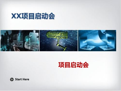 xx系统启动会ppt