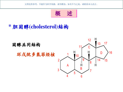胆固醇代谢脂蛋白课件