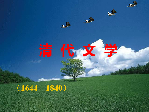 清代文学1