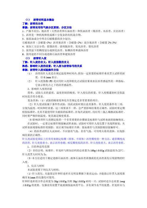 沥青资料