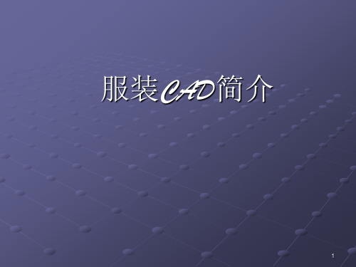 服装CAD简介(很实用)ppt课件