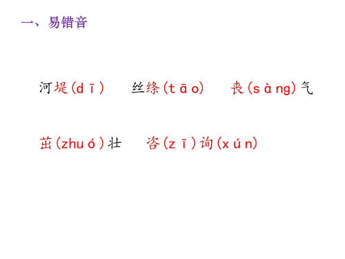 人教部编版二年级下册语文期末知识专项复习课件