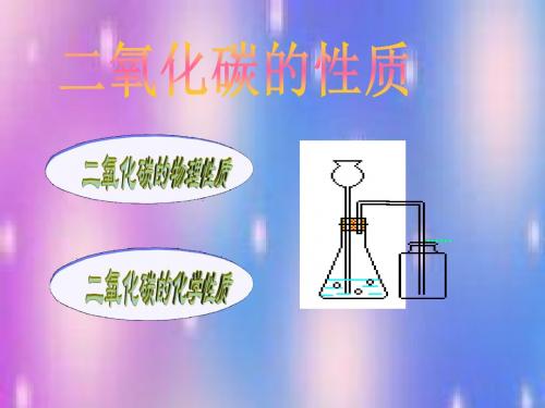 【初中化学】二氧化碳的性质PPT课件7 人教版