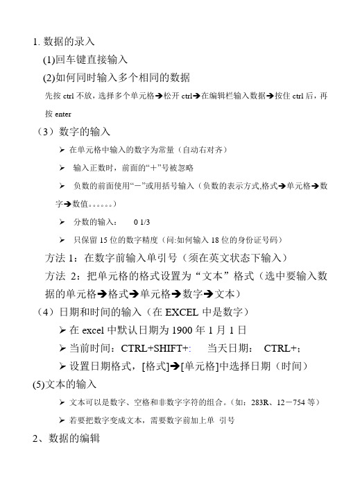 2.数据的录入与修改