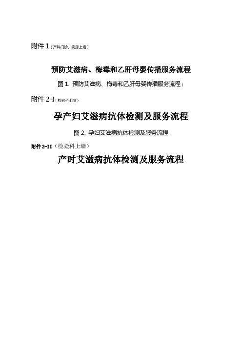 艾梅乙检测服务流程图