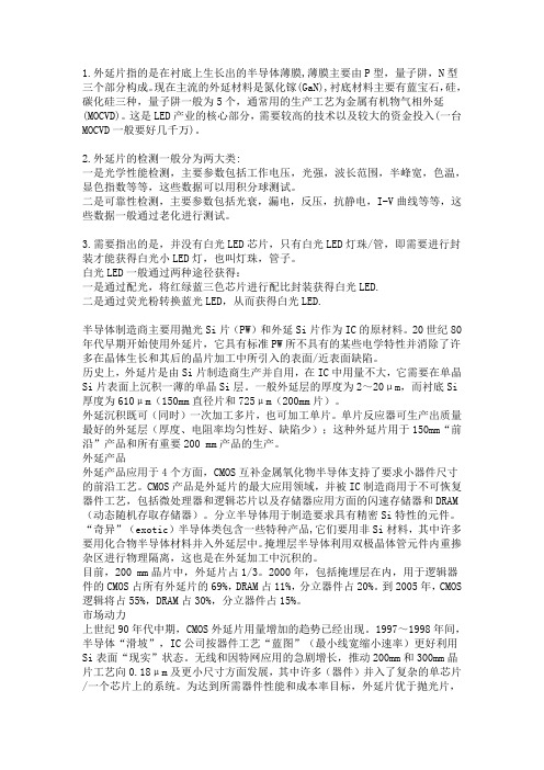 什么是外延片