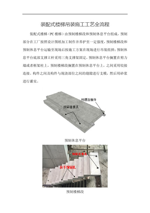 装配式楼梯吊装施工工艺全流程