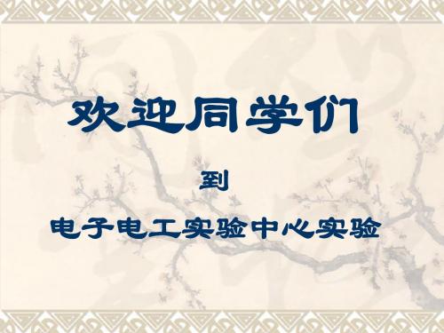 实验二 基尔霍夫定律