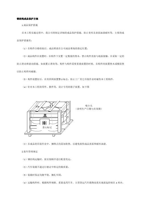 钢结构成品保护方案